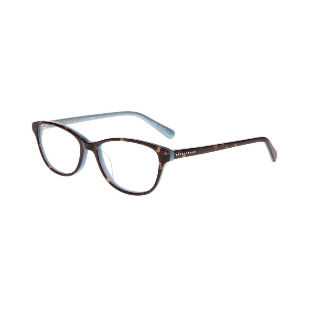 NEW Brooklyn Tortoise on Blue ANGELA Eyeglasses 52/16/145